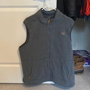 LL Bean fleece vest XL. Never worn with tags